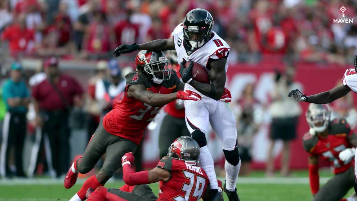 WATCH: Exciting plays highlight Falcons season-finale win over