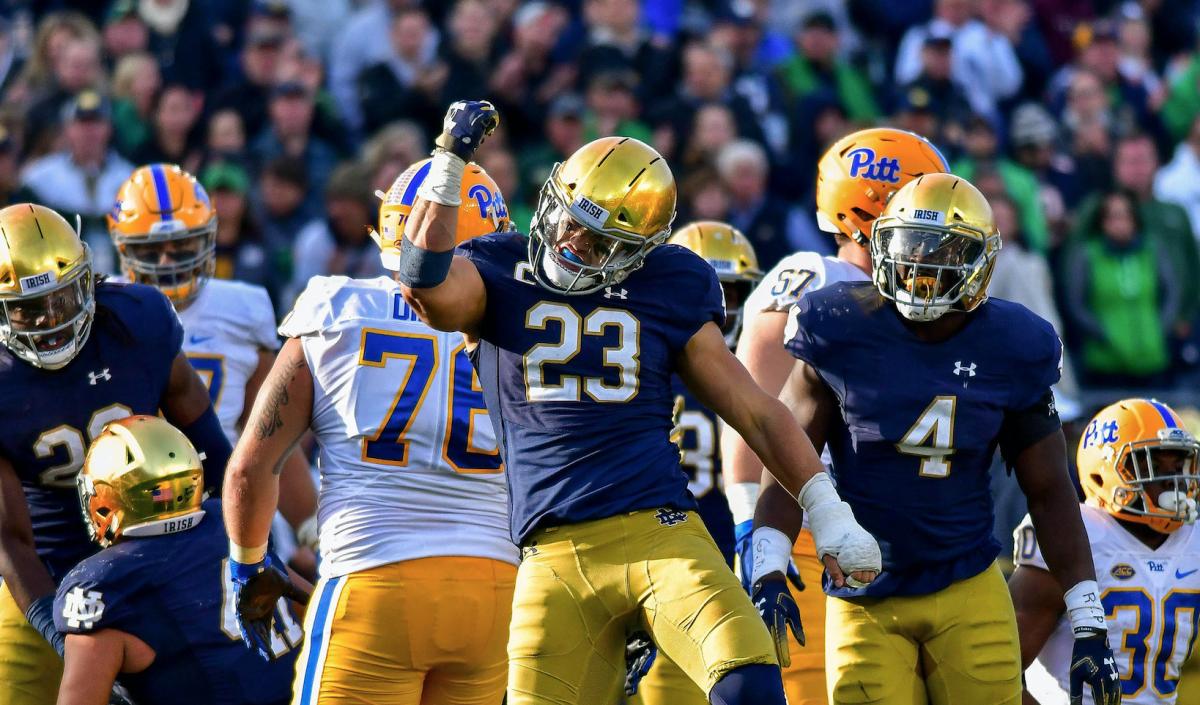 Notre Dame Fighting Irish Football 'Bucks' The Trend At Linebacker