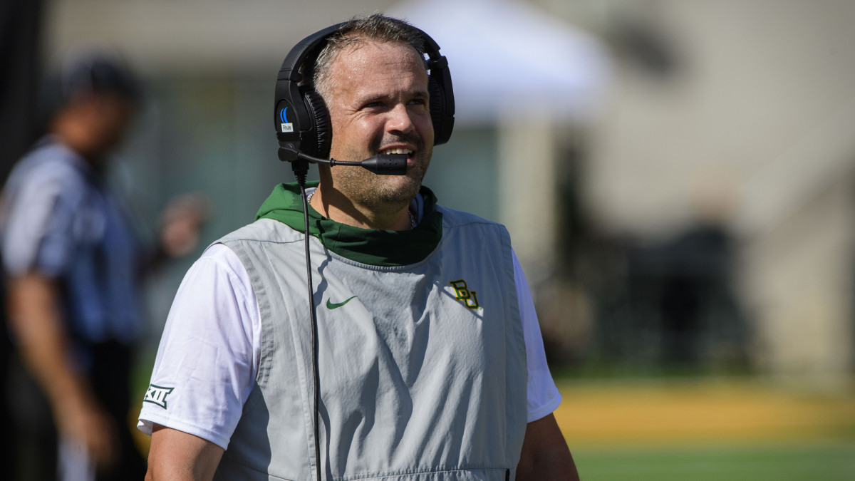 Carolina Panthers head coach Matt Rhule honours wife's request by