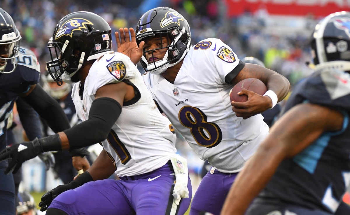 Tennessee Titans Defense Yet to See a Runner Like Baltimore's Lamar ...