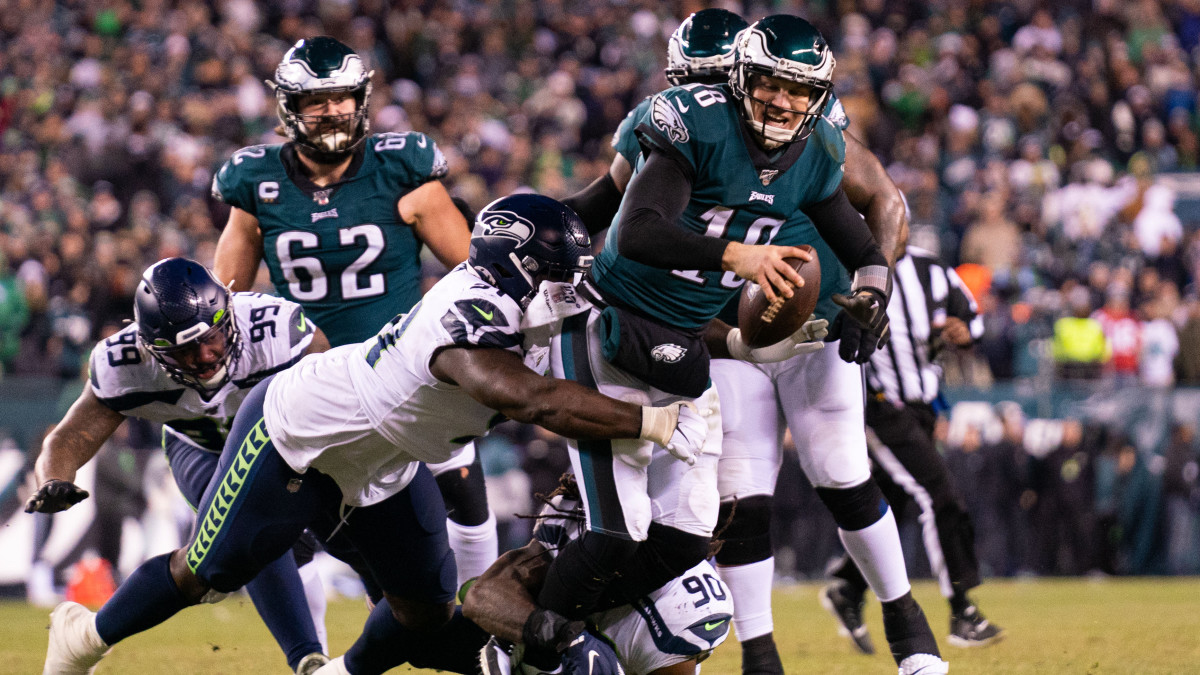 Philadelphia Eagles QB Josh McCown played playoff game with