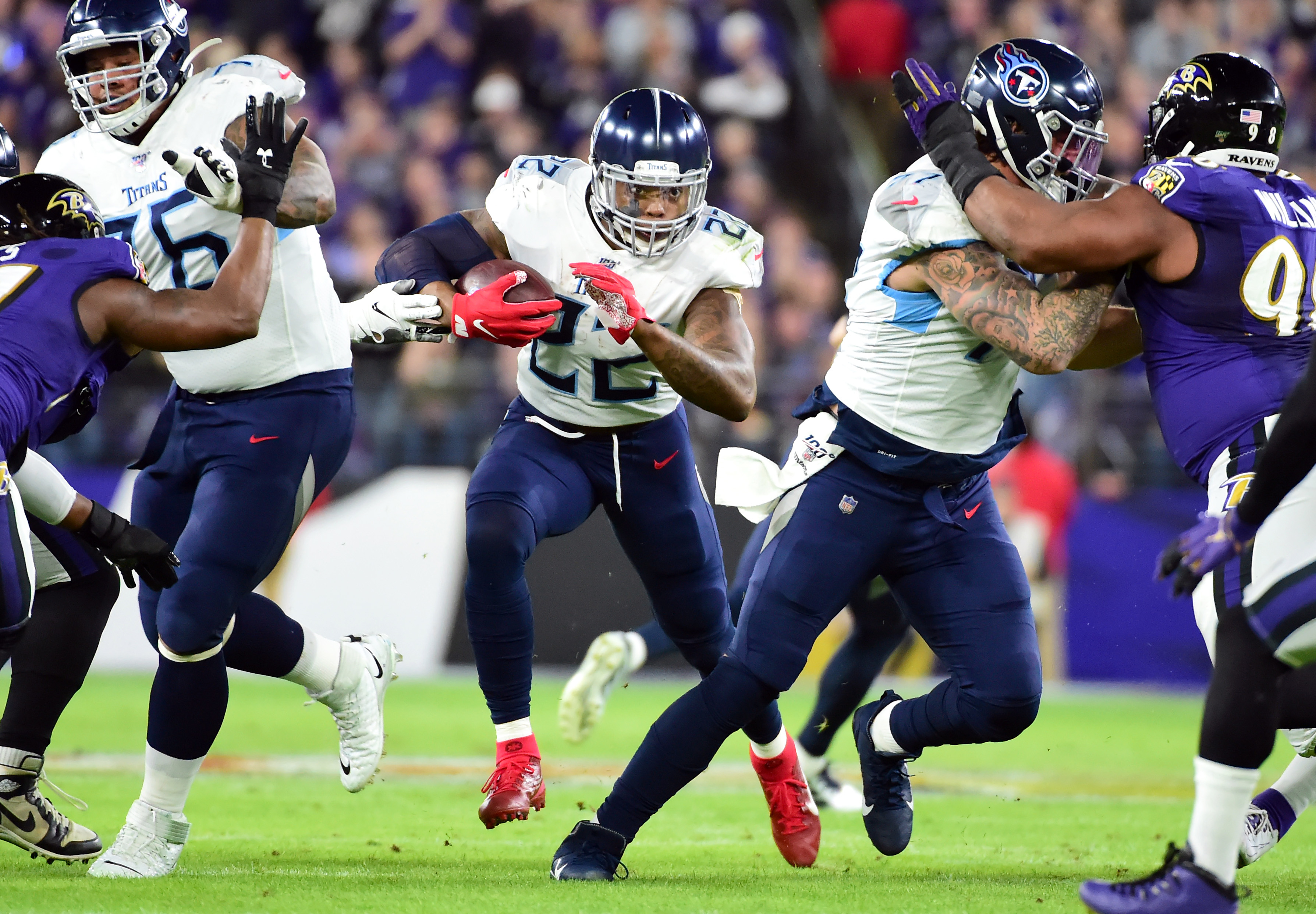 Derrick Henry, Titans Dominate Ravens with 28-12 Win - Sports Illustrated