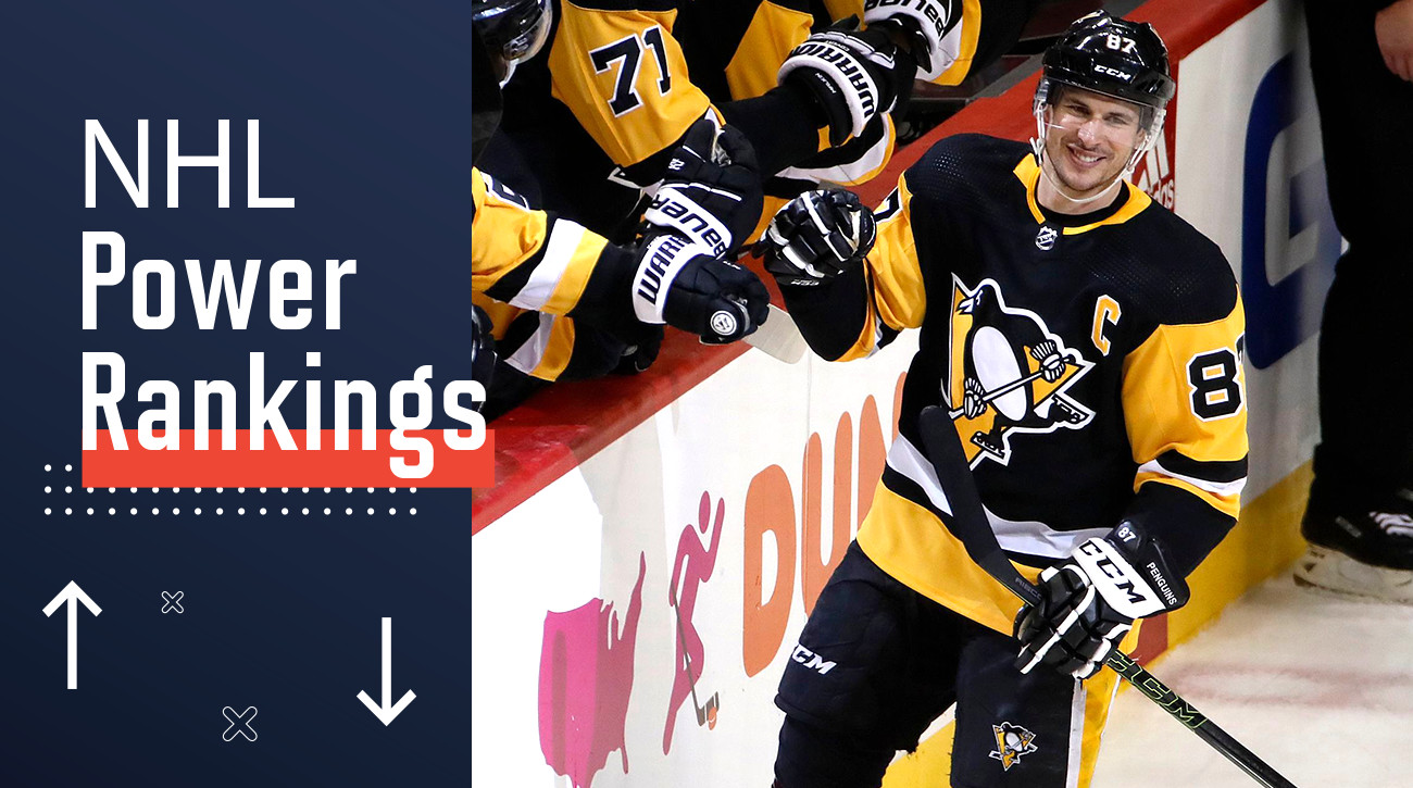 NHL power rankings Capitals on top, Penguins back Crosby
