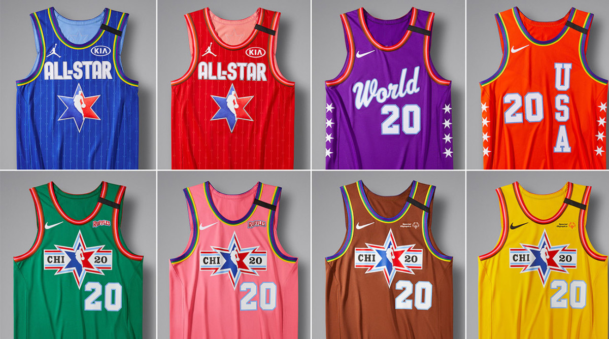 NBA All-Star Game Jerseys  - Image 1 from NBA All-Star Game Jerseys