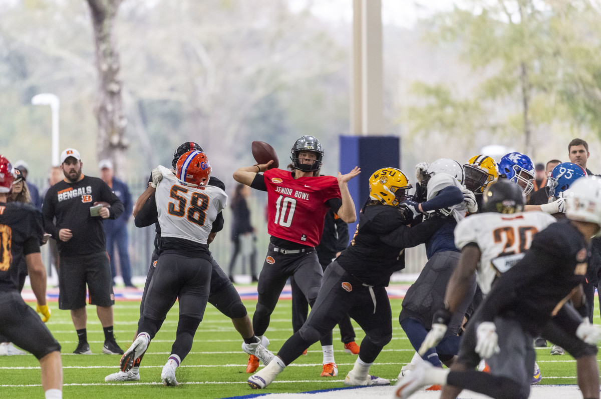 Senior Bowl standouts try to shine at NFL Scouting Combine - Bucs