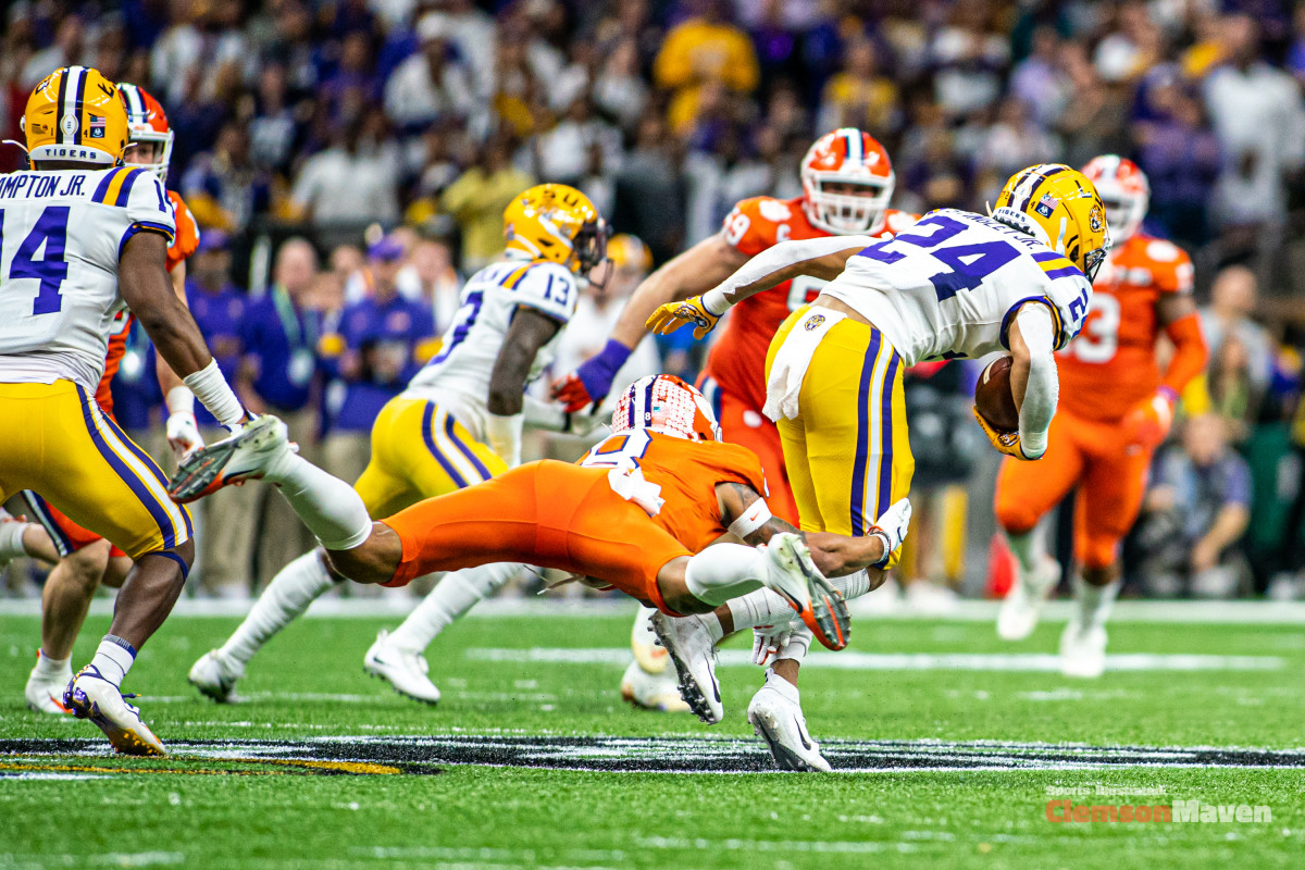 January 07, 2019 Clemson Tigers wide receiver Derion Kendrick #10