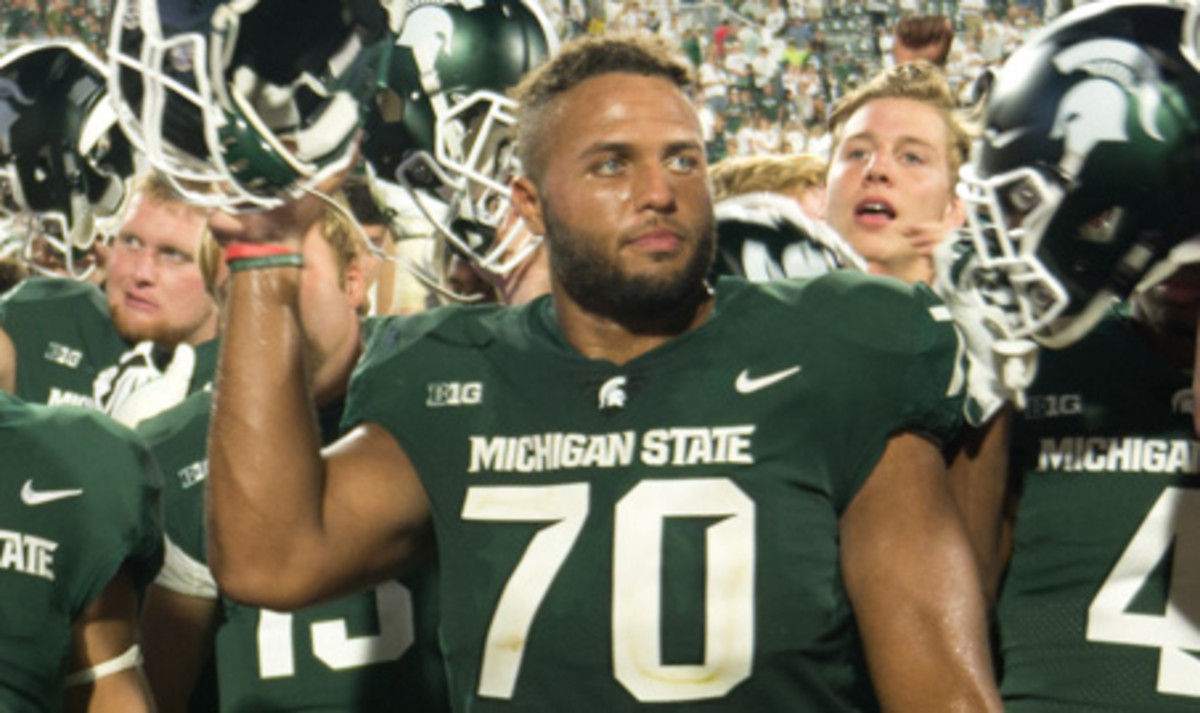 Msu Ol Tyler Higby Post Utah State Sports Illustrated Michigan State Spartans News Analysis And More