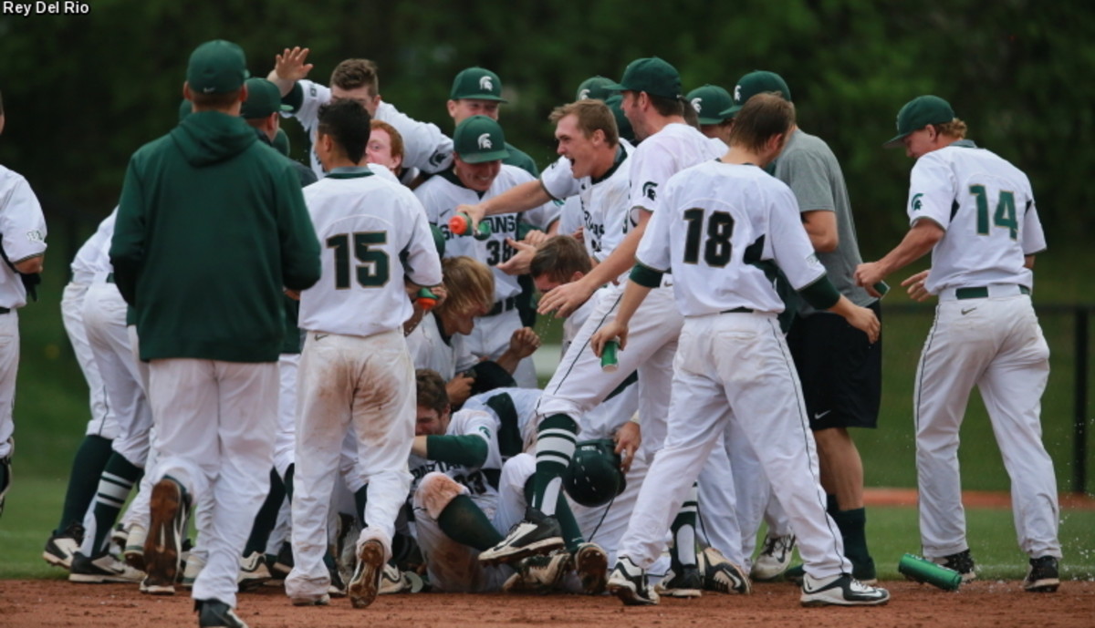 Michigan State Spartans Open Big Ten Baseball Tournament Wednesday At 2 Pm Et Vs Nebraska 