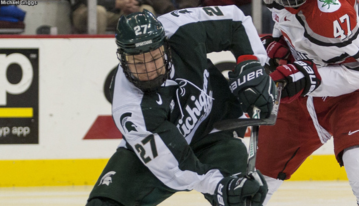 Spartan Hockey Photo courtesy of MSU SID