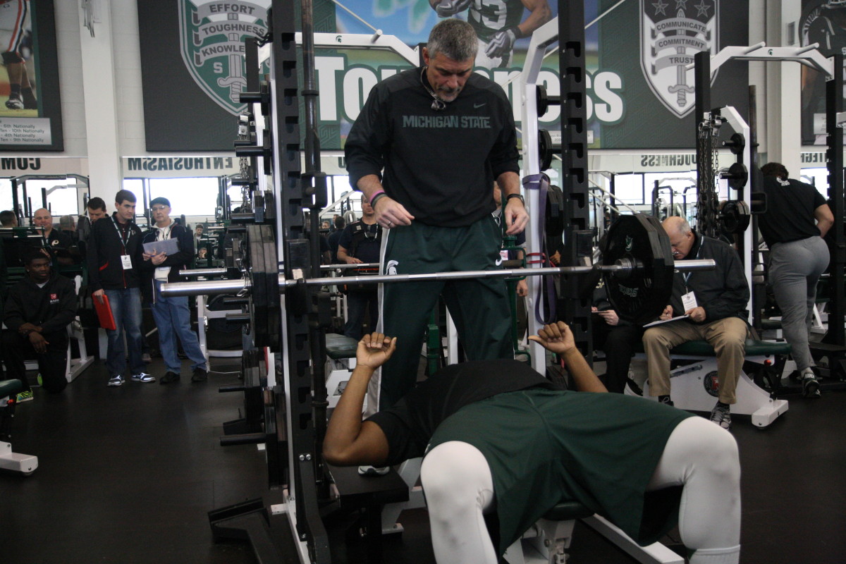 Mark Dantonio Looks For Big Results For Record Seven Spartans Invited To The Nfl Combine 