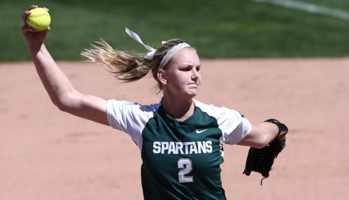 Msu Softball Spartan Bats Down Memphis 9 1 5 Sports Illustrated Michigan State Spartans News Analysis And More