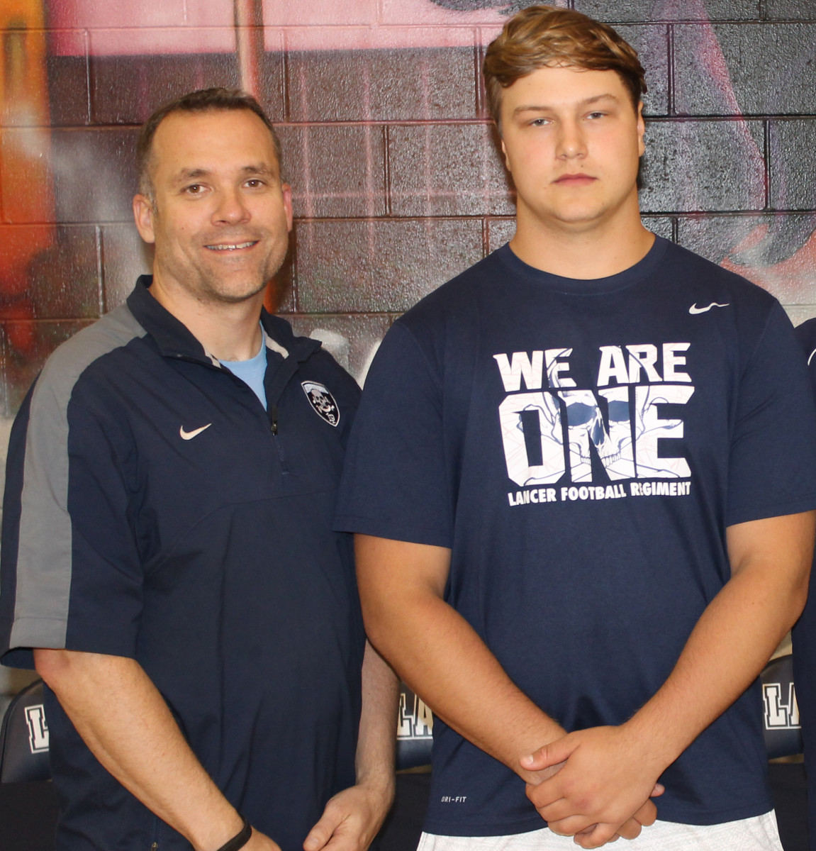 Lake Park High School head coach Chris Roll & Jacub Panasiuk!