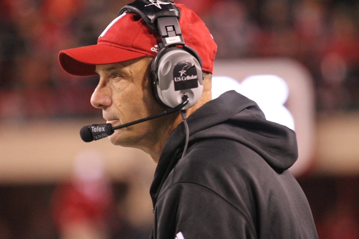 Nebraska Cornhusker head coach Photo courtesy of Retha Dunn.