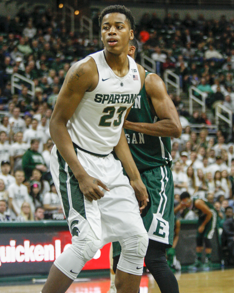 MSU-bound Deyonta Davis gives Muskegon a Mr. Basketball repeat