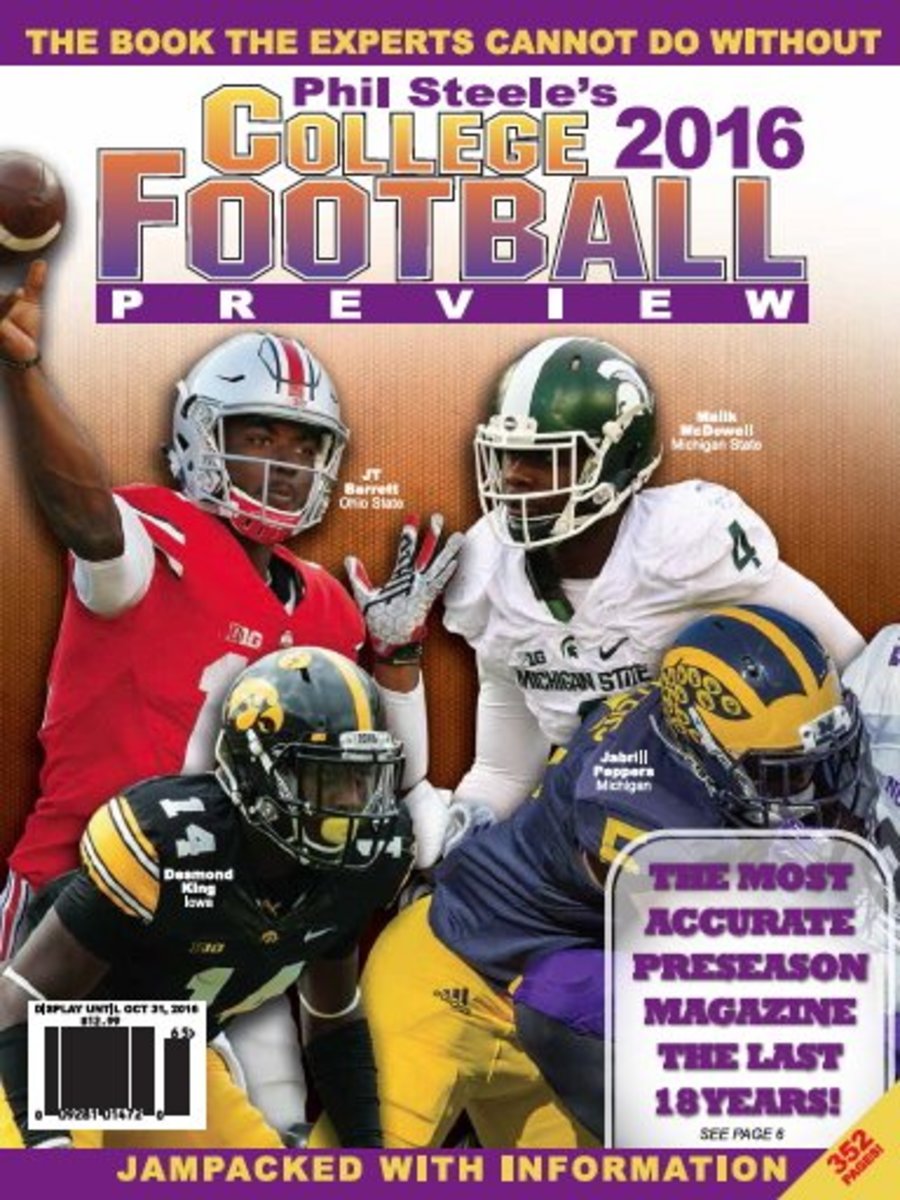Phil Steele's College Football Preview Magazine Was on Spartan Nation