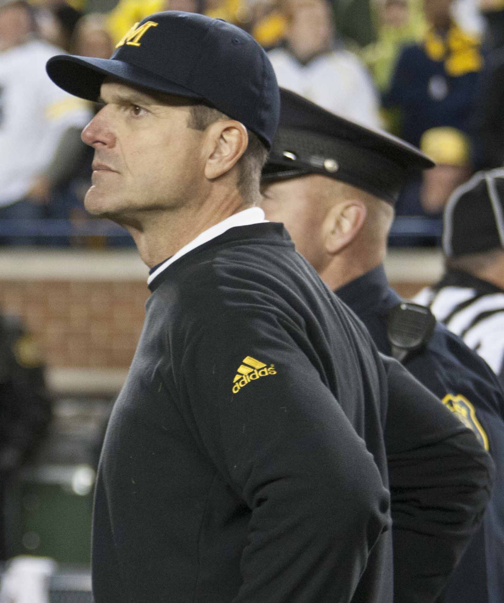 Did Jim Harbaugh Really Eat A Booger On National Tv Watch The Video For Yourself Sports 6562