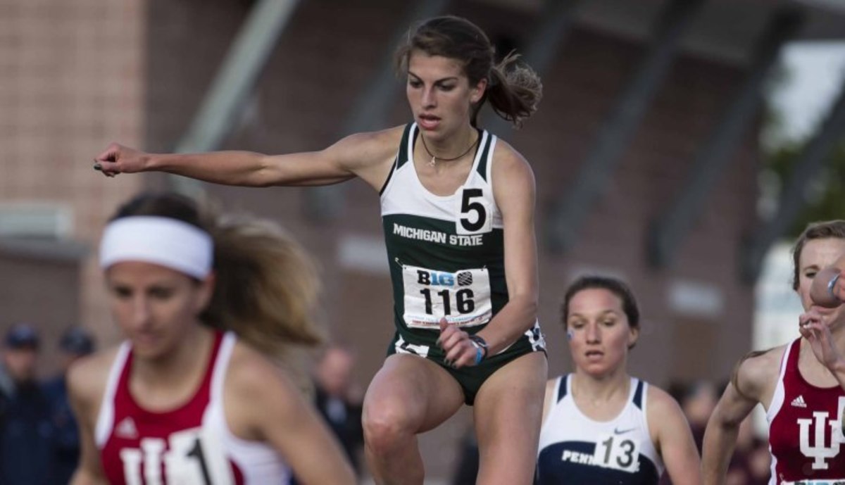 Michigan State track & field saw two records fall, while senior Katie  Landwehr earned a Big Ten title. - Sports Illustrated Michigan State  Spartans News, Analysis and More