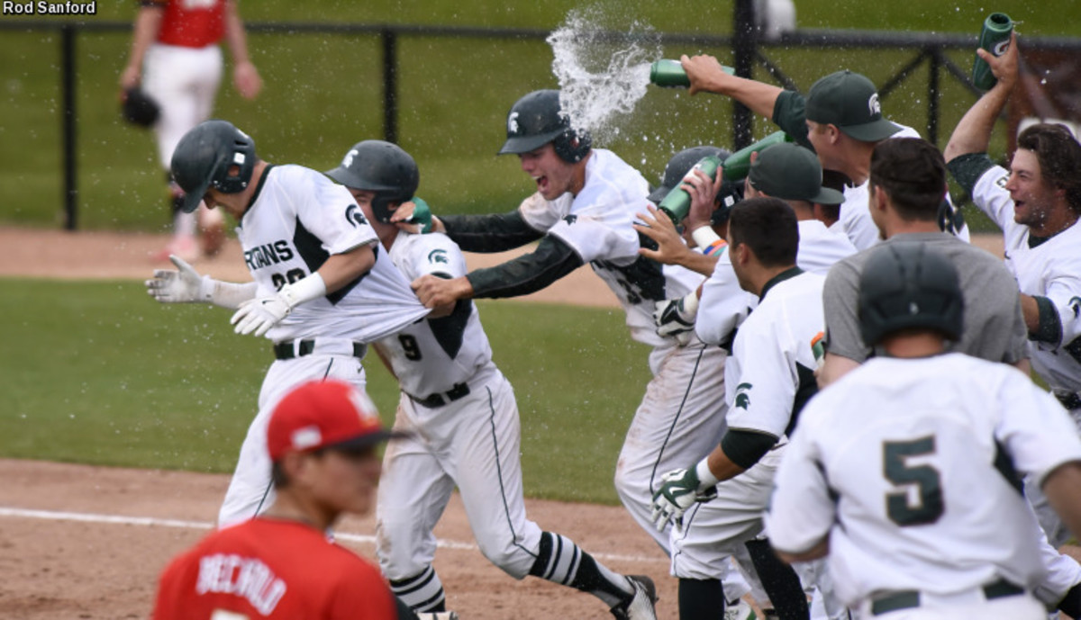 Spartan baseball 2016.  Photo courtesy of MSU SID