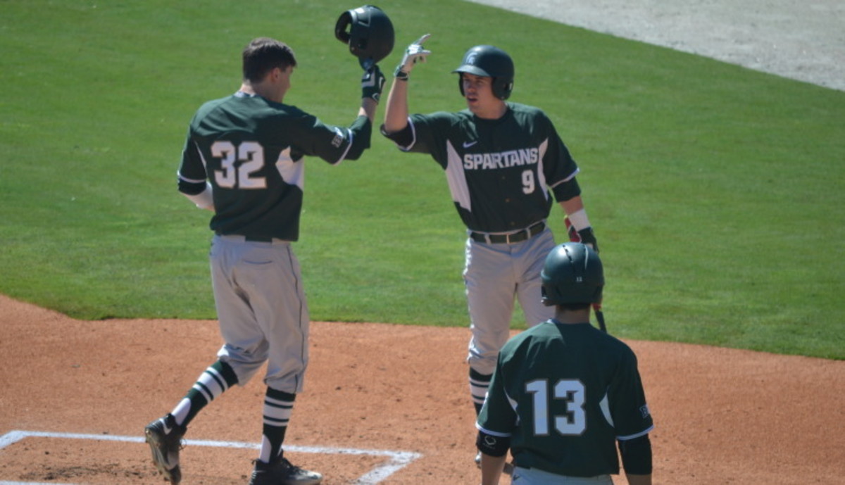 Spartan Baseball 2016 vs Southern Mississippi.  Photo courtesy of MSU SID.