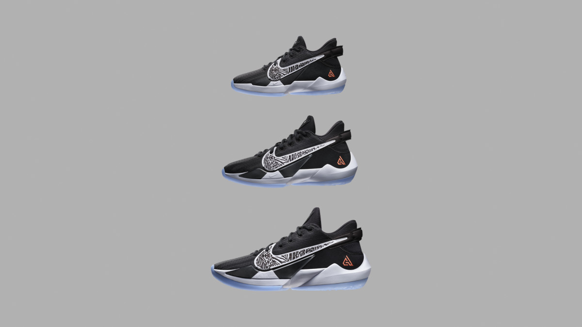 2020-21 Giannis Antetokounmpo Milwaukee Bucks Autographed & Inscribed  Game-Used Nike Zoom Freak 2 Basketball Shoes - PHOTOMATCHED TO WIN VS.  SPURS ON 3/20/2021! (RESOLUTION LOA) - PRICE REALIZED: $12,865 - SCP  AUCTIONS
