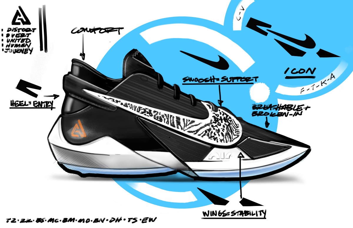 Giannis Antetokounmpo: Nike unveils Zoom Freak 2 signature sneaker - Sports  Illustrated