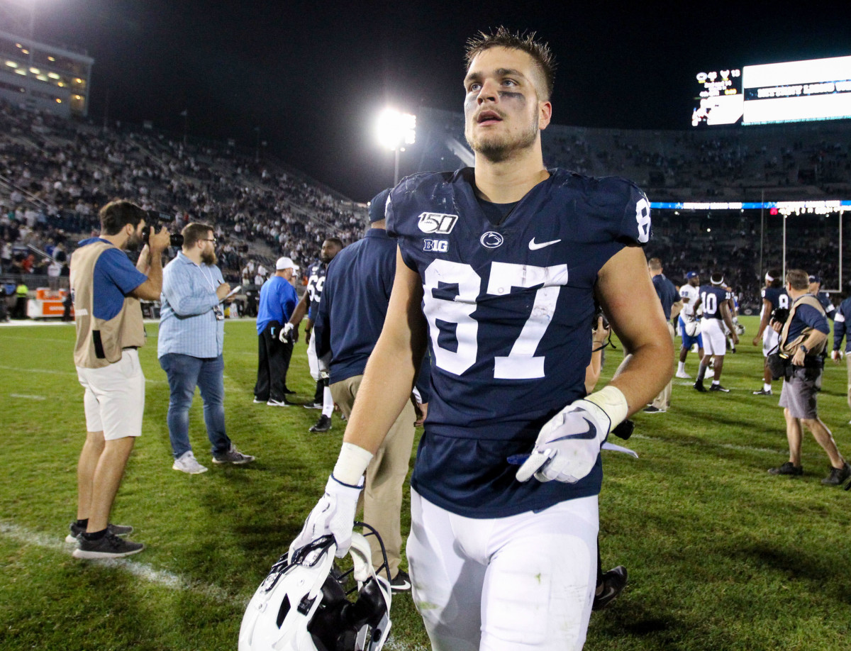 Penn State tight end Pat Freiermuth makes John Mackey Award watch list