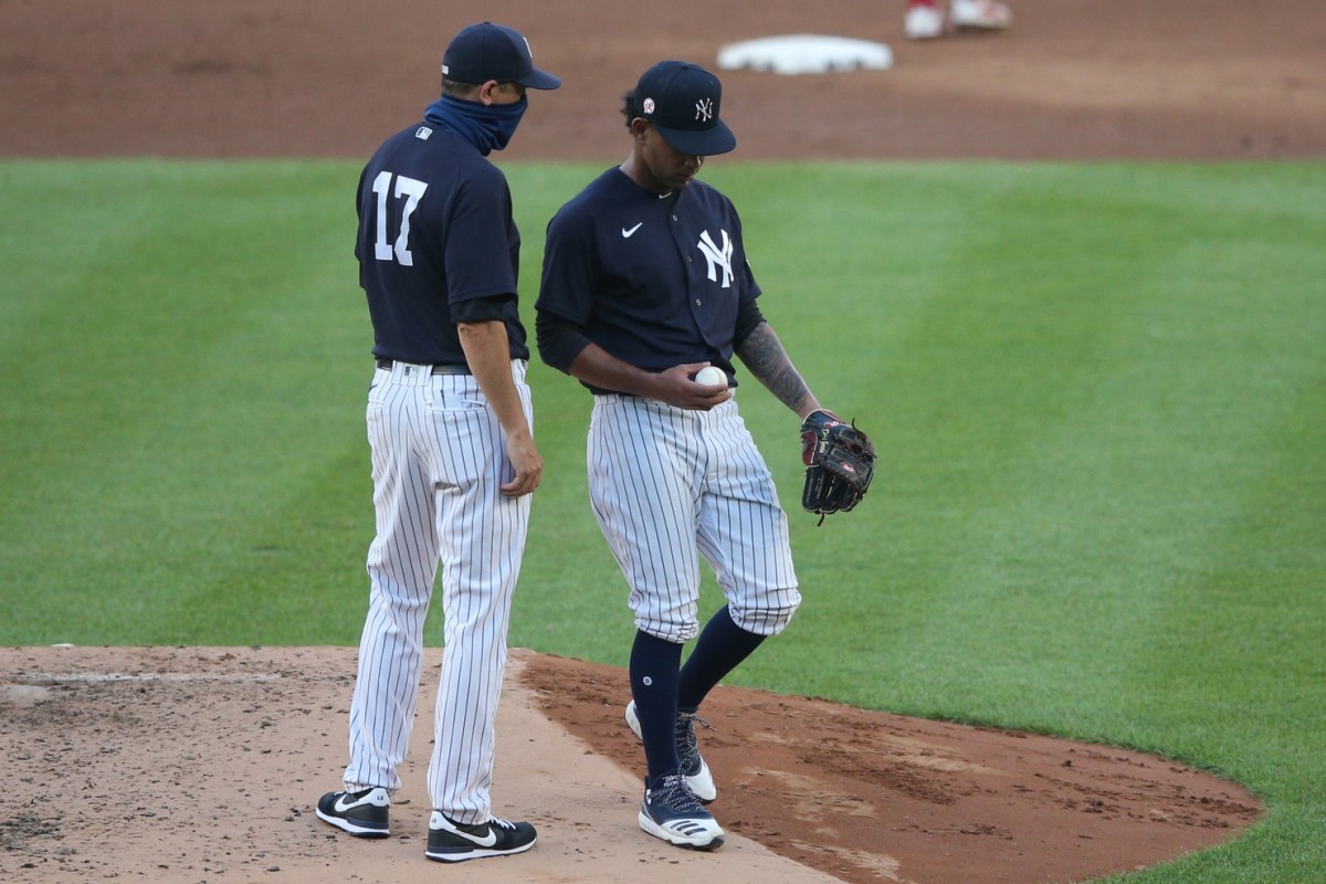 New York Yankees pitcher Deivi Garcia is competing for starting rotation  spot - Sports Illustrated NY Yankees News, Analysis and More