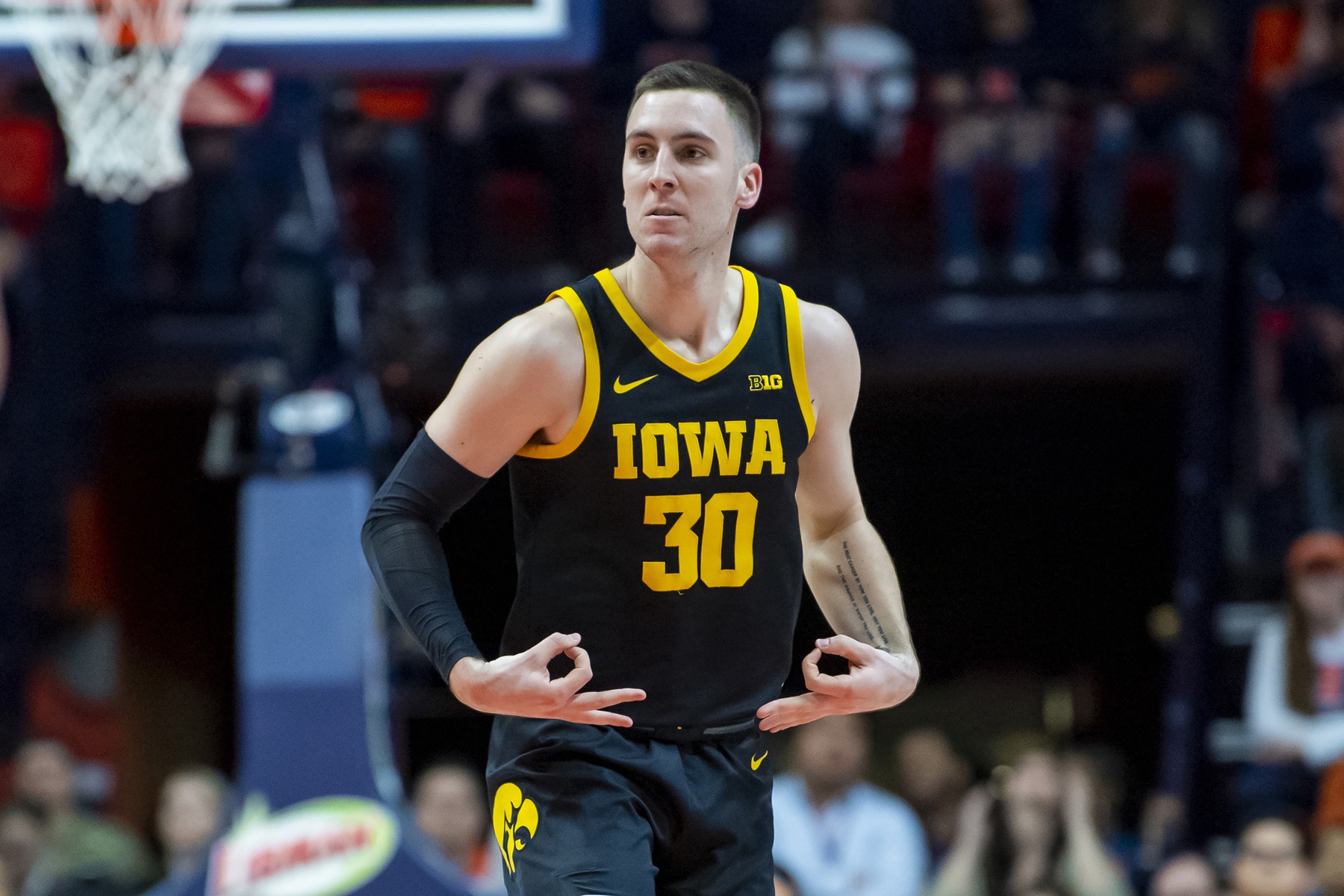 3 Iowa Basketball Players Named To NABC Honors Court Sports