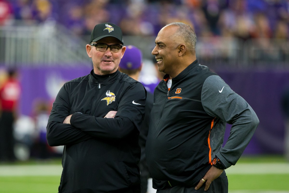 Former Cincinnati Bengals Coaches Marvin Lewis, Mike Zimmer Give Their ...