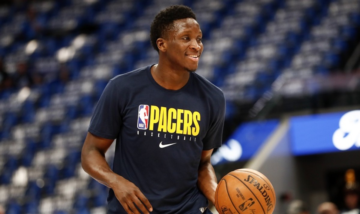 Pacers' Oladipo looks fine, but still no firm decision on playing in ...