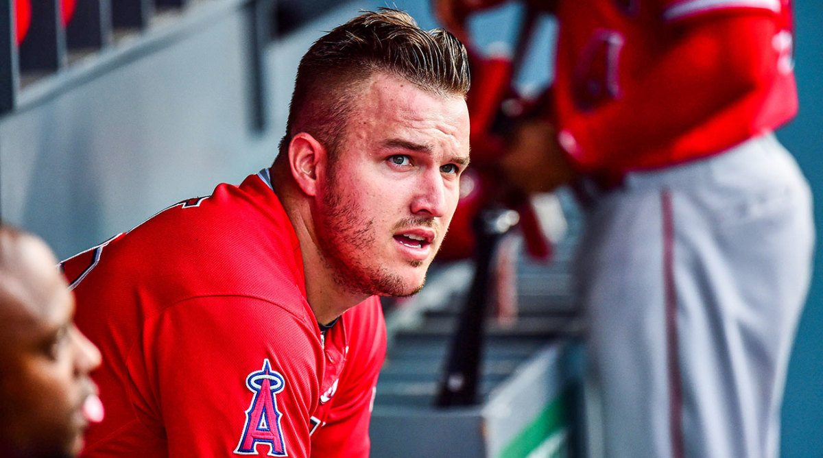 Mike trout haircut