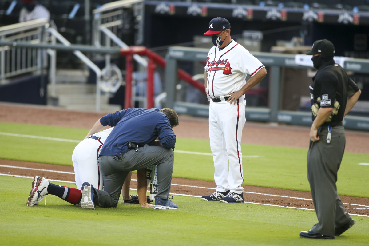 Braves pitcher Michael Soroka out for the year but apparently won't need  surgery