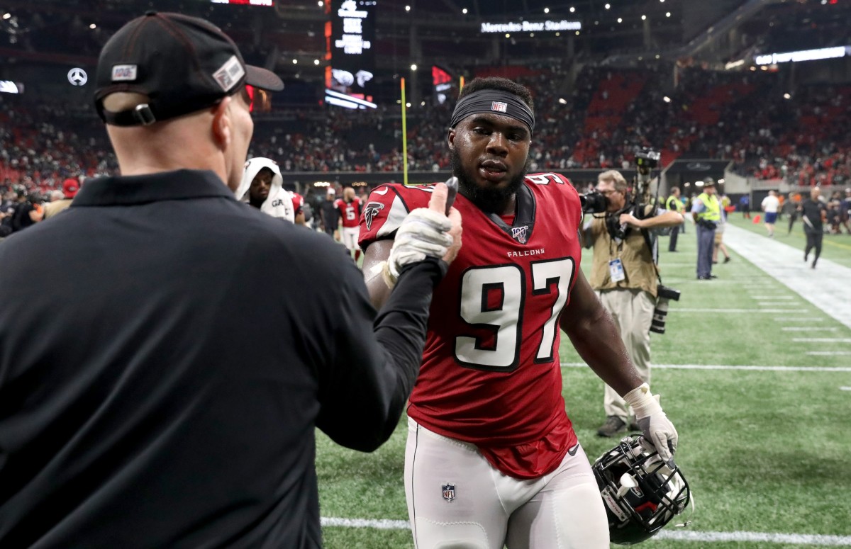 Defensive tackle Grady Jarrett motivated by Atlanta Falcons' struggles ...