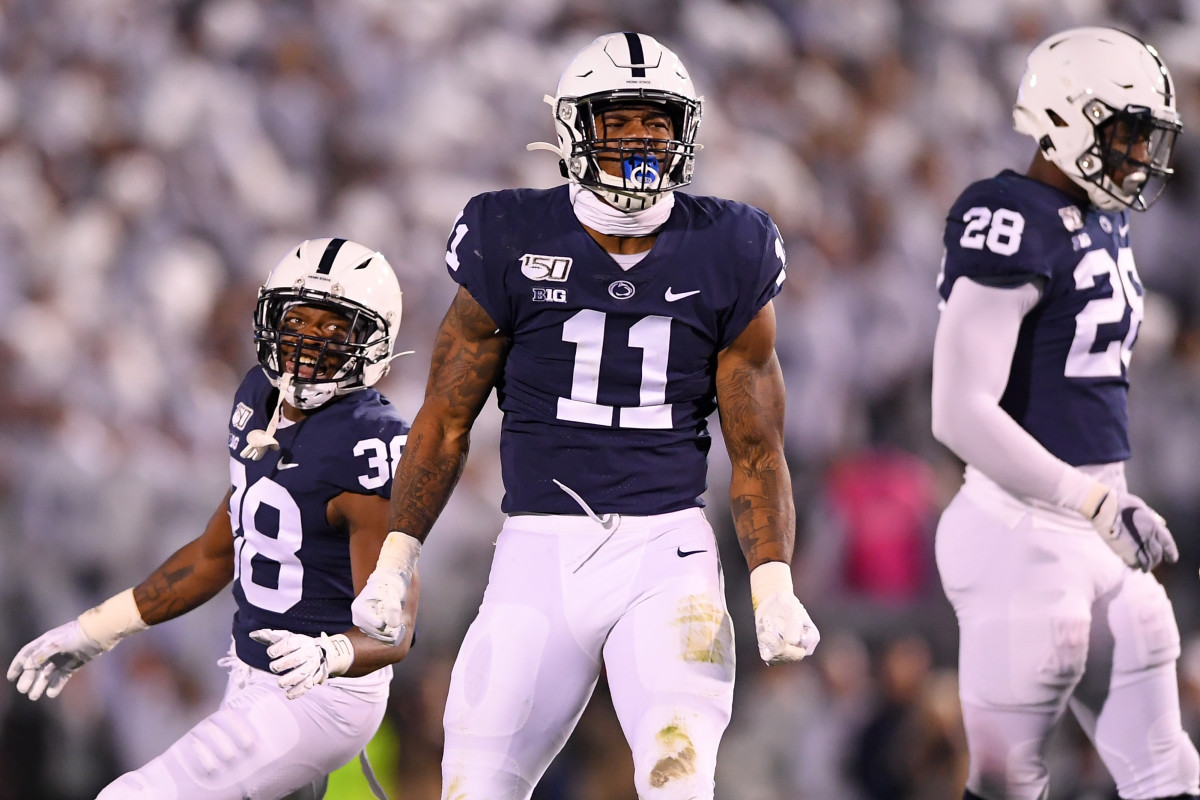 Weight room record in hand, Penn State's Micah Parsons is 'the
