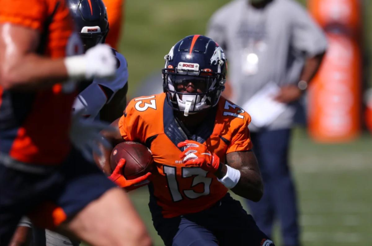 Denver Broncos news: KJ Hamler should return to practice this week