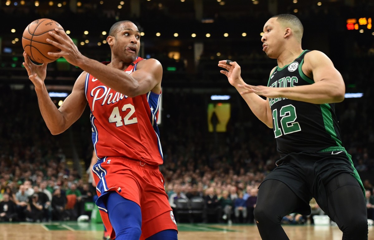 76ers' Al Horford Reacts to Facing Boston Celtics in NBA Playoffs ...