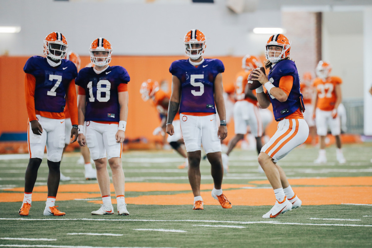 Dabo Swinney: Clemson's First-Team Offense Shines In Scrimmage - Sports ...