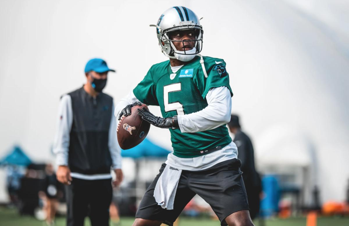 QB Teddy Bridgewater No. (5) - Photo courtesy of Panthers.com