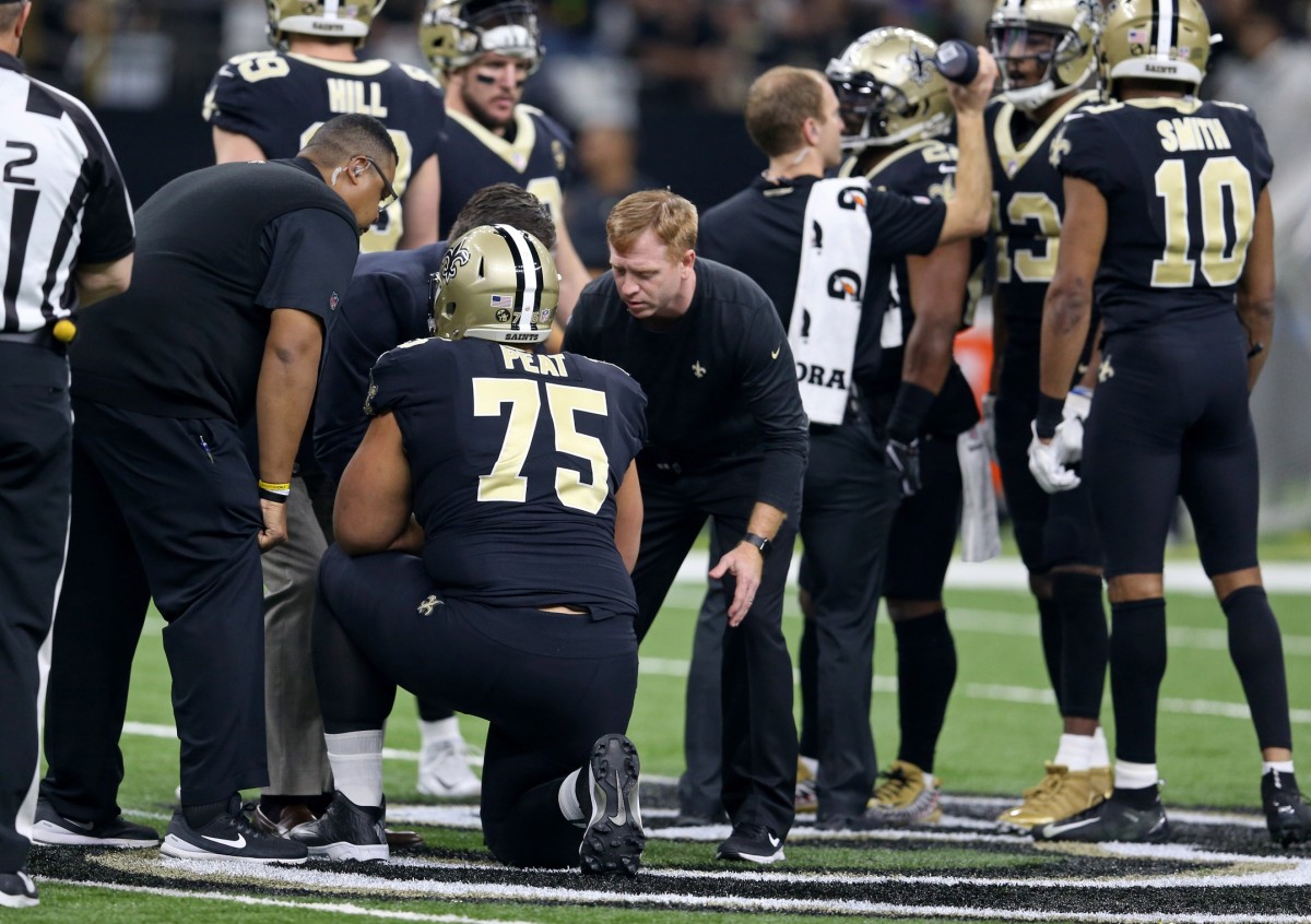 Saints' Andrus Peat to Miss Time Following Surgery - Sports Illustrated New  Orleans Saints News, Analysis and More