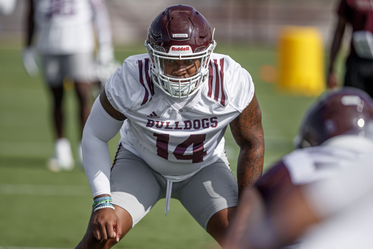 MSU linebacker Nathaniel Watson (Photo courtesy of Mississippi State athletics)