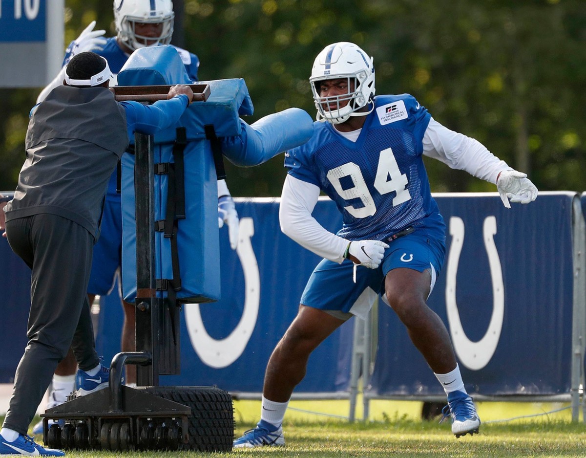 Indianapolis Colts Starting Rookie LT Blake Freeland vs. Aaron Donald: What  to Expect - Sports Illustrated Indianapolis Colts News, Analysis and More