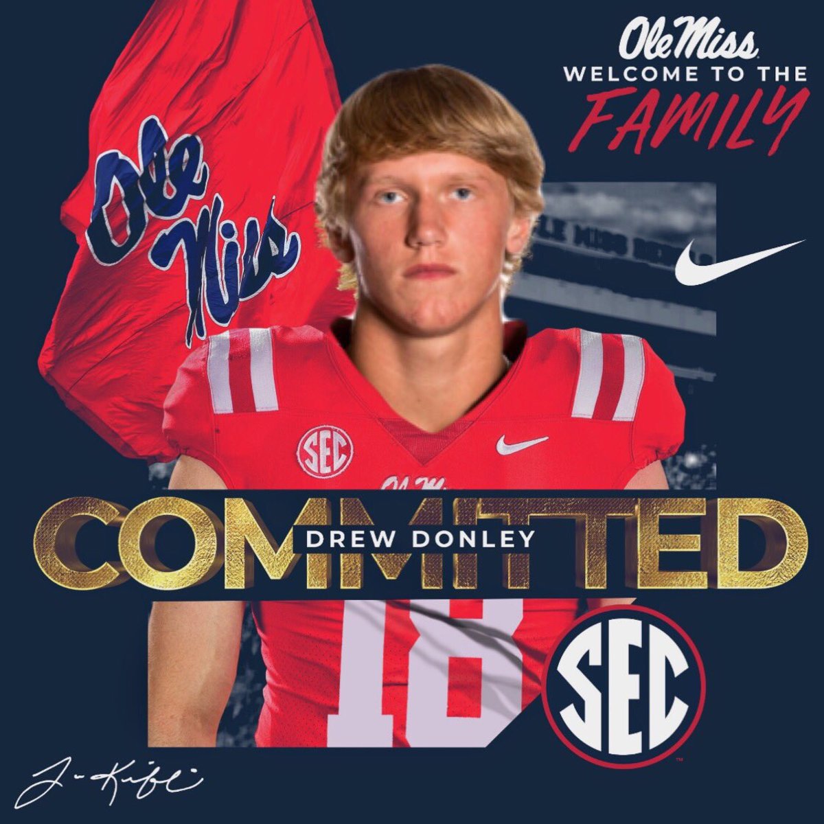 Ole Miss Football is Getting a True Track Star in Latest Commit Drew