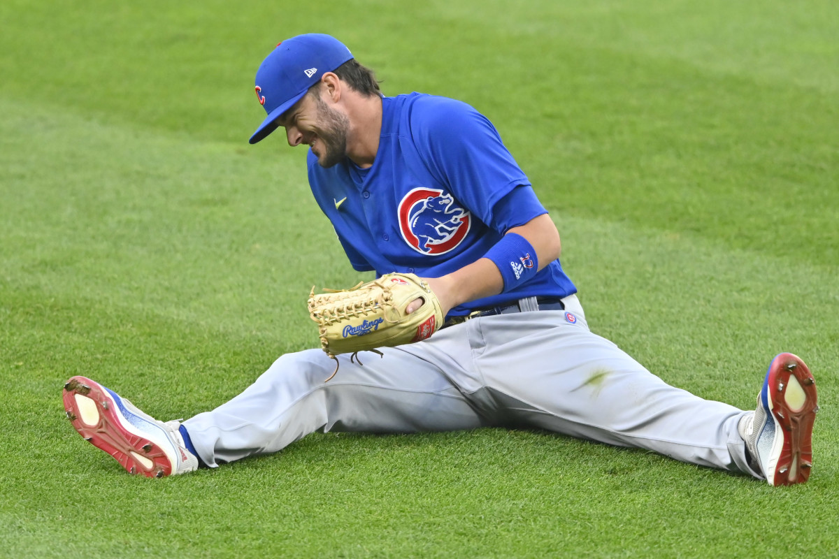 Cubs' Kris Bryant exits game after headfirst slide - Los Angeles Times