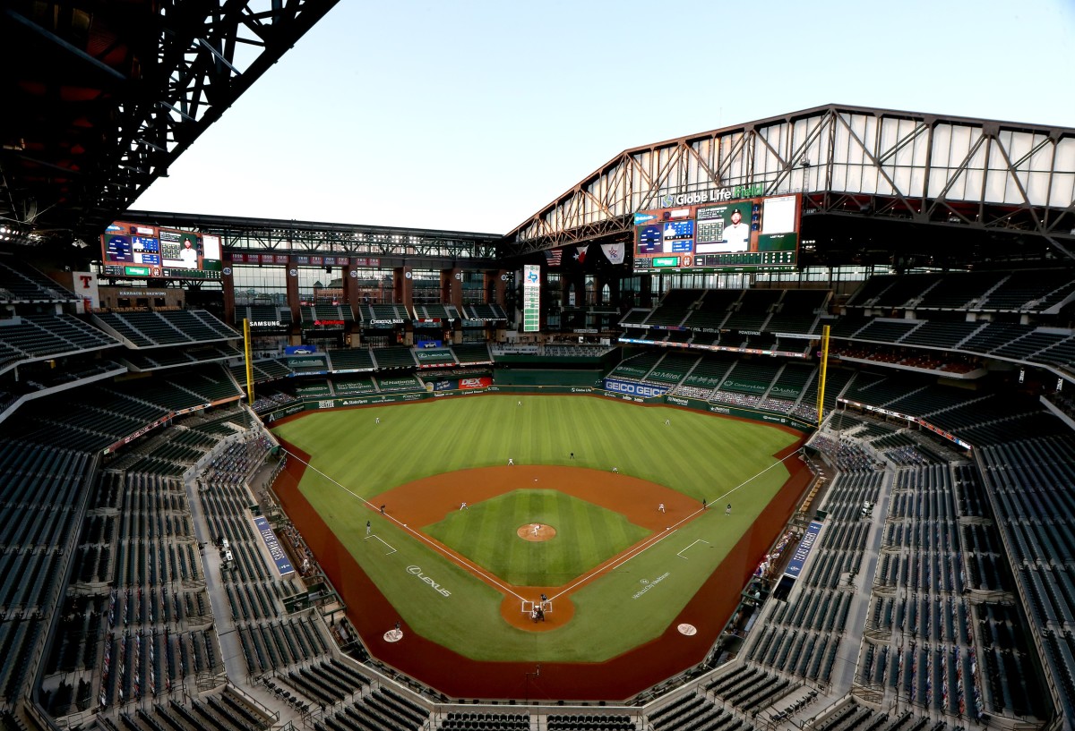 Globe Life Field Baseball — Sport Relics