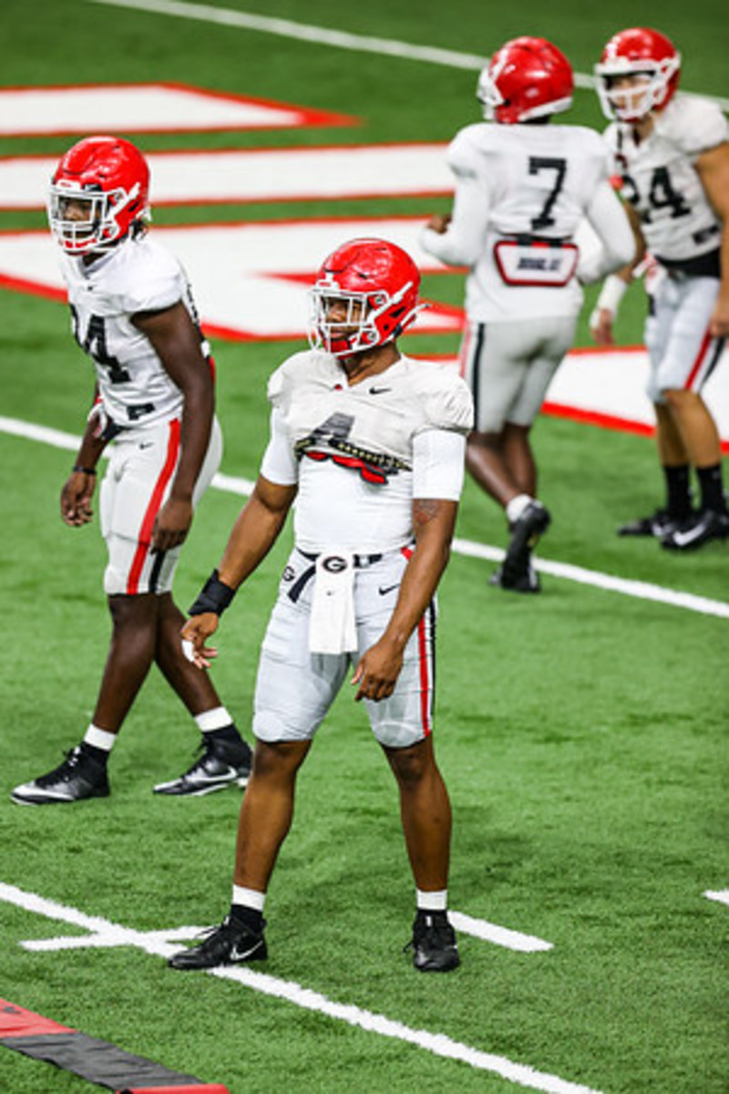 OLB, Nolan Smith, Photo by Tony Walsh of UGA Athletics