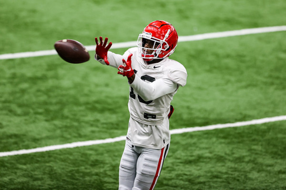 DB, Lewis Cine, Photo by Tony Walsh of UGA Athletics 