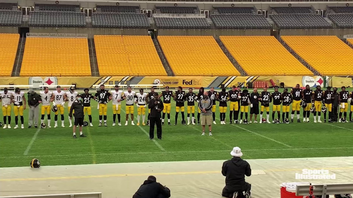 Steelers inside the ropes: Mike Tomlin opts for pads, physical practice  ensues