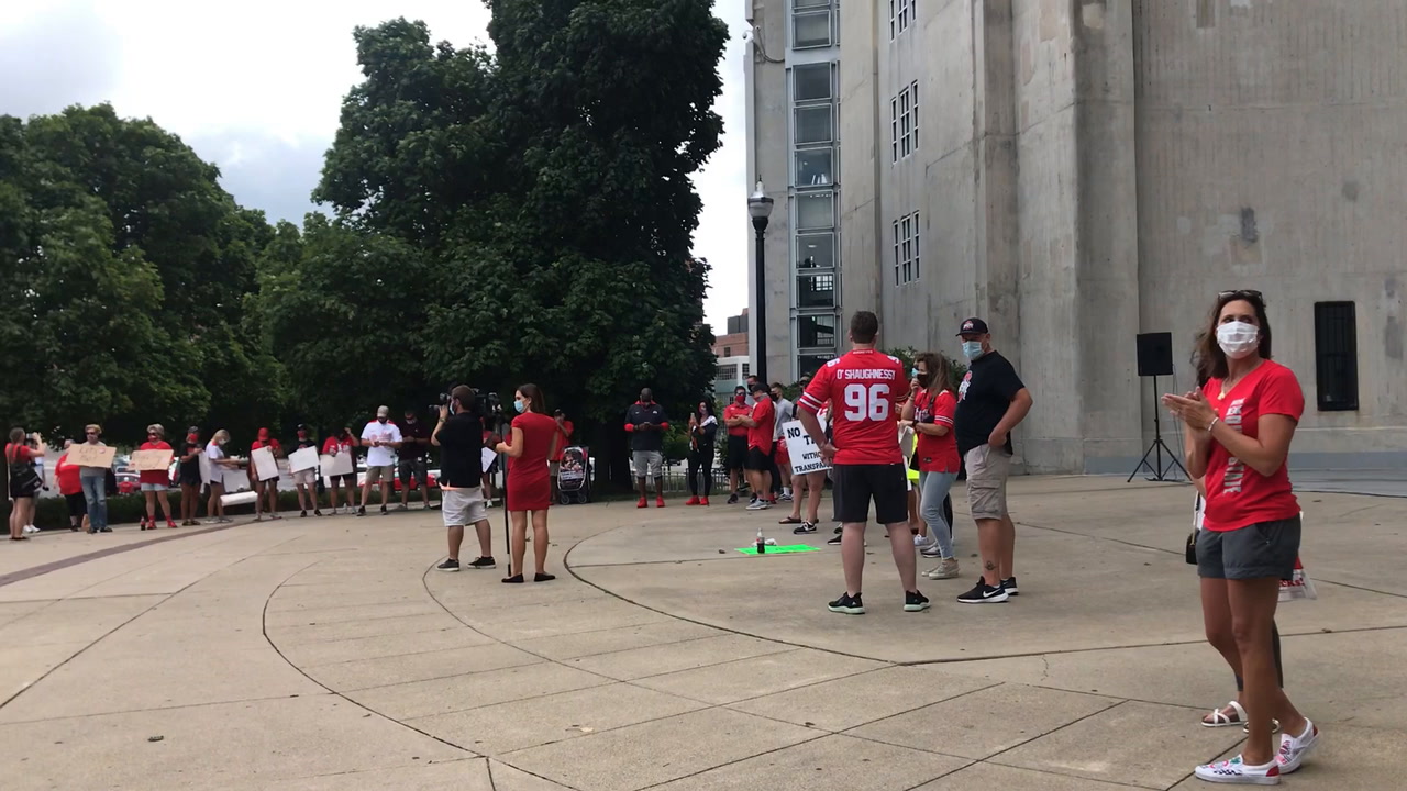 Ohio State parents taking fight, Big Ten protest to Horseshoe