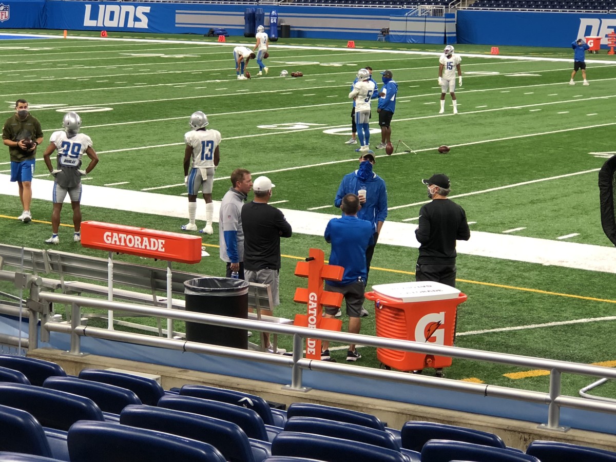 Inside Detroit Lions NFL Practice from Ford Field Sports Illustrated