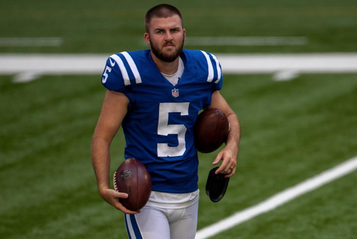 Colts kicker Chase McLaughlin